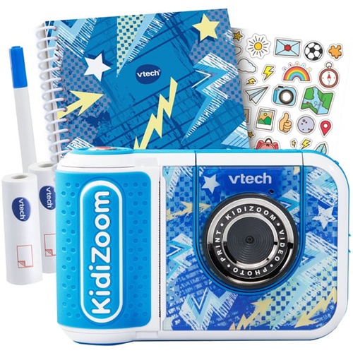 Fotoaparat Vtech KidiZoom Print Cam Scrapbook Bundle (modra)