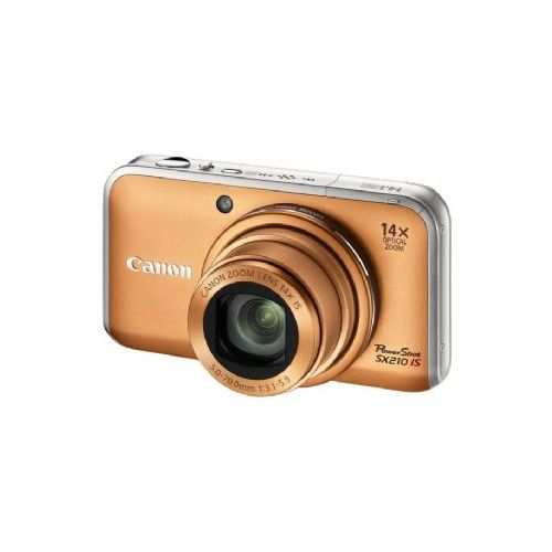 Canon PowerShot SX210 IS zlat + darilo usnjena torbica Canon DCC-1500