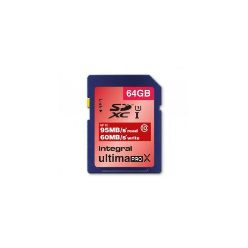 Integral spominska kartica UltimaPro X SDHC 64GB Class 10 - INSDX64G10-95/60U1