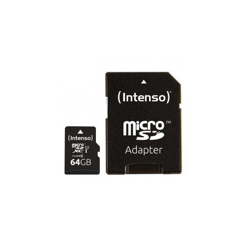 Intenso 64GB microSDXC UHS-I Class 10 Premium spominska kartica - 3423490