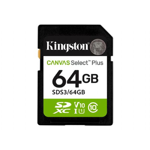 SD kartica DJI Kingston Canvas Select Plus Gen3 64 GB 100 MB/s SDXC C10 UHS-I