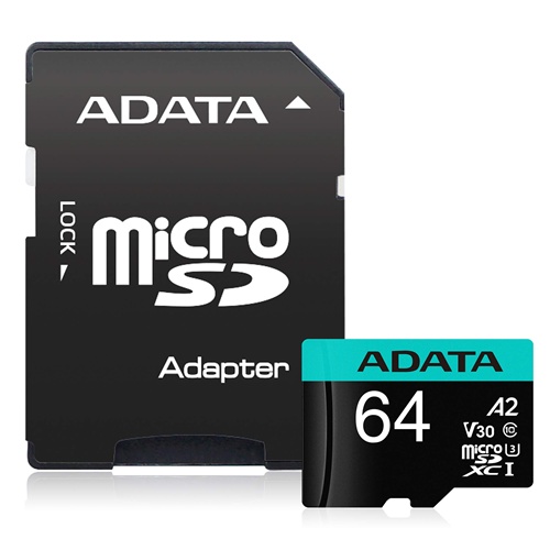 Micro SD Adata Premier Pro 1 TB microSDXC (UHS-I U3, Class 10, V30, A2)