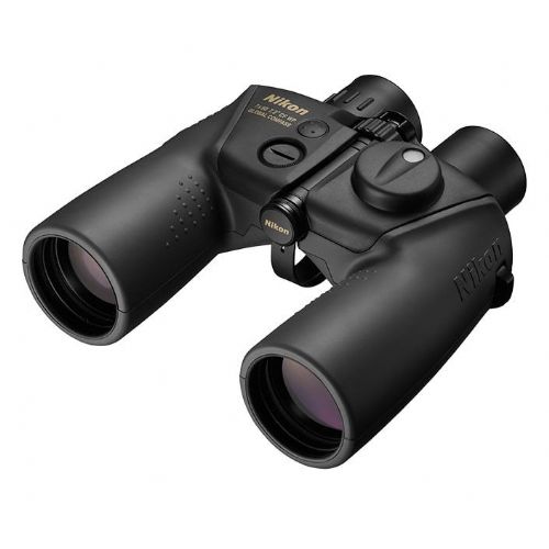 Daljnogled Nikon 7×50 CF WP GLOBAL COMPASS, vodotesen, vgrajen kompas, večslojne leče, plavajoči trak, Porro prizma