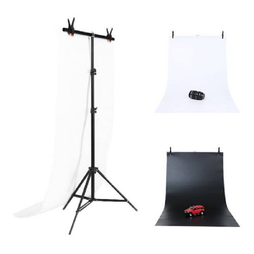 Nosilec za ozadje foto studia Puluz 70x200cm + ozadja 2 kosa DCA0976