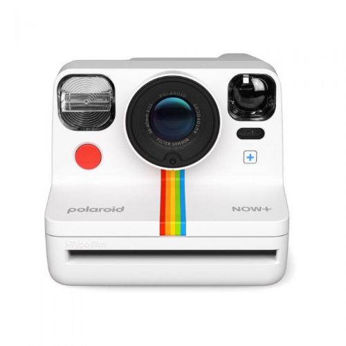 Polaroidni fotoaparat POLAROID NOW+ Gen 2, samodejno ostrenje, Bluetooth, USB-C, bele barve