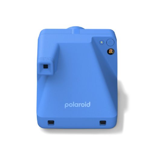 Fotoaparat Polaroid Now Gen 3 MoMa Edition samodejno ostrenje, dvojna ekspozicija, USB-C polnjenje, modre barve