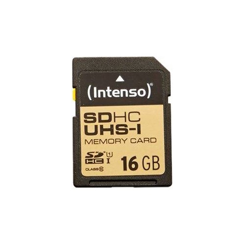 Pomnilniška kartica Intenso SDHC 16 GB Class 10 UHS-I UHS-I U1, Class 10