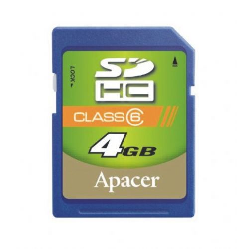 Pomnilniška kartica SD HC  4GB APACER  Class 6