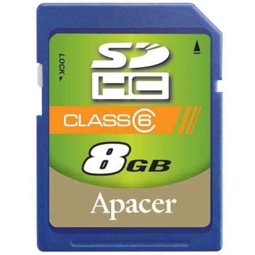 Pomnilniška kartica SD HC  8GB APACER  Class 6