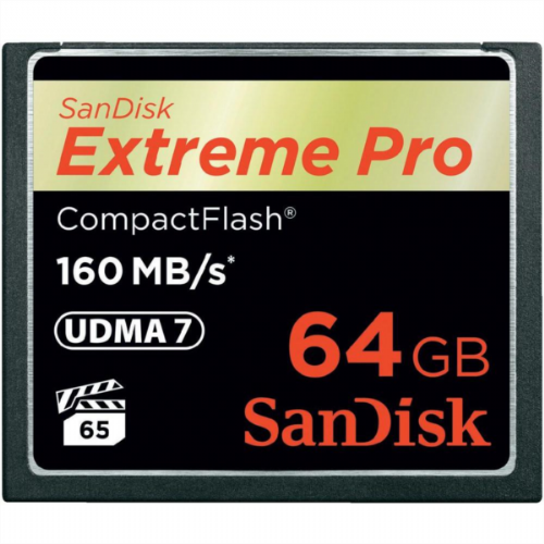 Spominska kartica SanDisk 64GB 160MB/s - CF