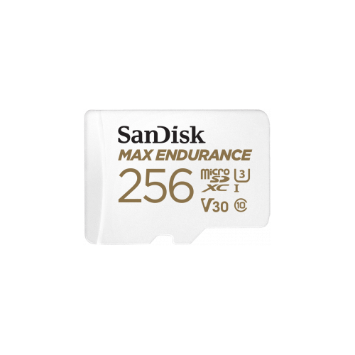 SanDisk MAX ENDURANCE microSDXC 256GB + SD Adapter - SDSQQVR-256G-GN6IA