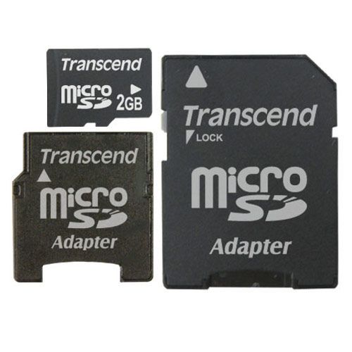 Transcend Micro SD 2GB (TS2GUSD-2)