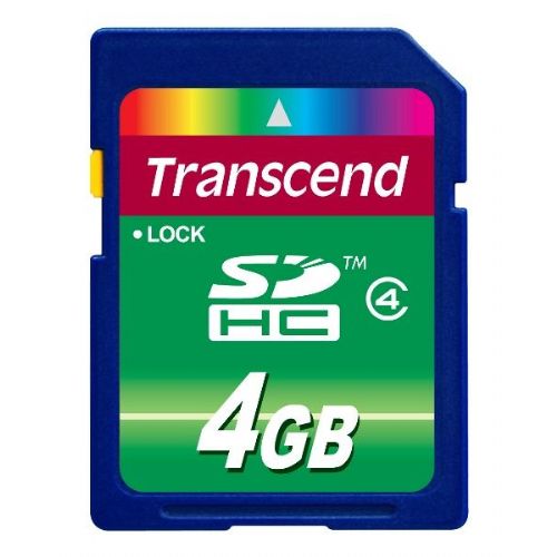 Spominska kartica SD TRANSCEND 4 GB TS4GSDHC4 (TS4GSDHC4)