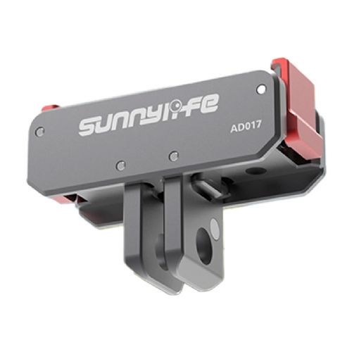 Dodatki za športne kamere Sunnylife AD017 180° magnetni adapter, aluminijeva zlitina, dvojno zaklepanje, 1/4" navoj, zaščita proti udarcem