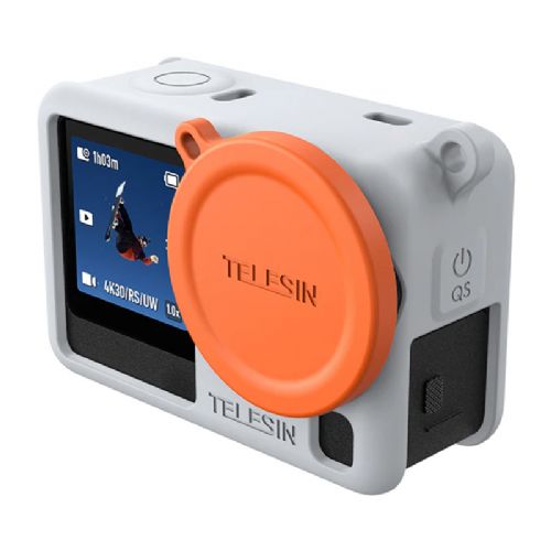 Silikonski zaščitni ovitek Telesin za DJI Osmo Action 6 (siv)