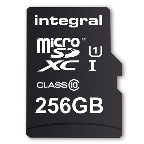INTEGRAL 256GB SMARTPHONE & TABLET MICRO SDXC class10 UHS-I U1 90MB/s SPOMINSKA KARTICA+ SD ADAPTER - INMSDX256G10-90SPTAB 4