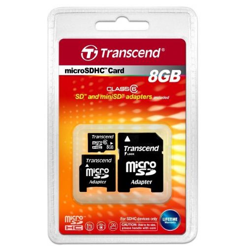 Transcend Micro SDHC 8GB (TS8GUSDHC6-2) 2