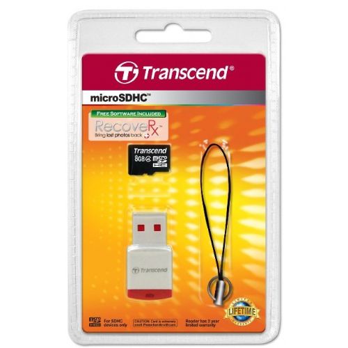 Transcend Micro SDHC 8GB (TS8GUSDHC6-P3) 2
