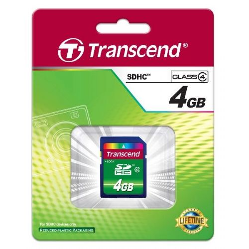 Spominska kartica SD TRANSCEND 4 GB TS4GSDHC4 (TS4GSDHC4) 2