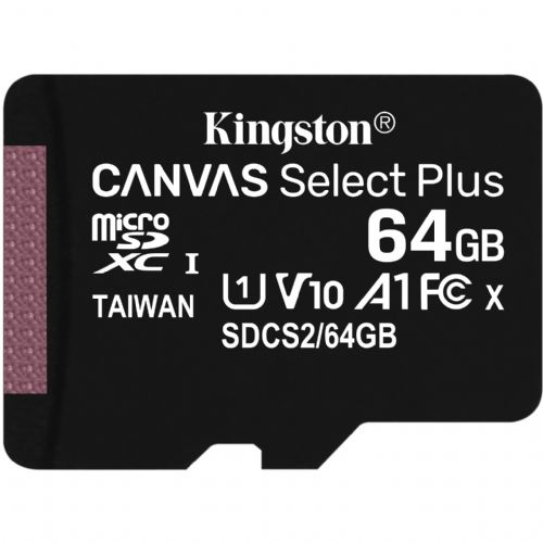 Spominska kartica Kingston Canvas Select Plus MicroSDXC, 64 GB, 100 MB ...