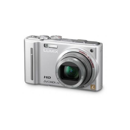 Digitalni fotoaparat Panasonic Lumix DMC-TZ10 (srebrn) GPS
