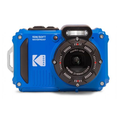 Digitalni fotoaparat Kodak WPZ2, 16 MP, 4x optični zoom, Full HD, vodoodporen do 15 m, modre barve
