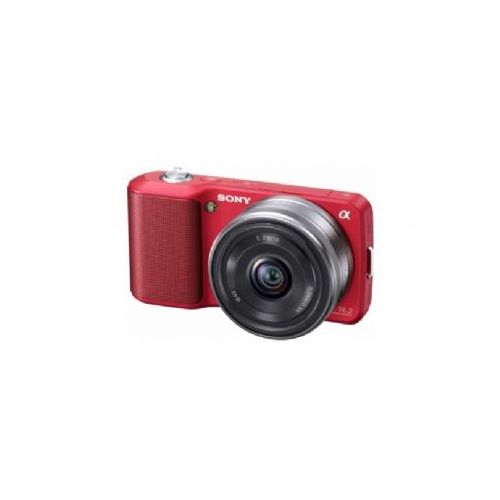 SONY NEX-3AR D-SLR rdeč digitalni fotoaparat