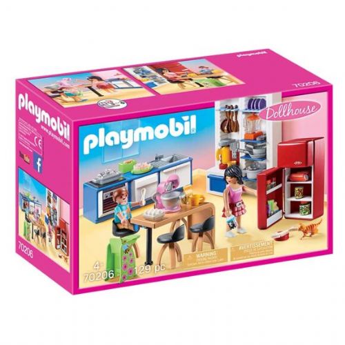 PLAYMOBIL® Dollhouse - Družinska kuhinja (70206)