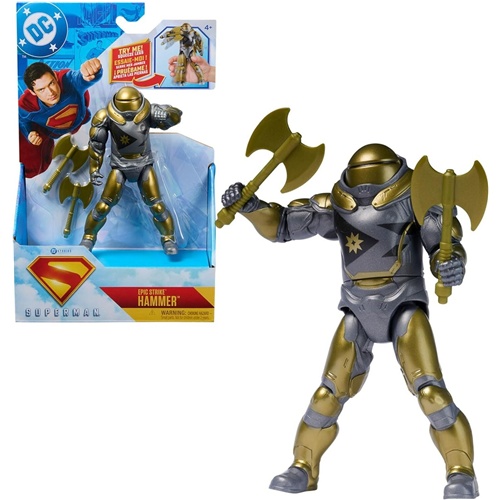 Akcijska figura Spinmaster Superman - 15 cm Akcijska figura Hammer Deluxe