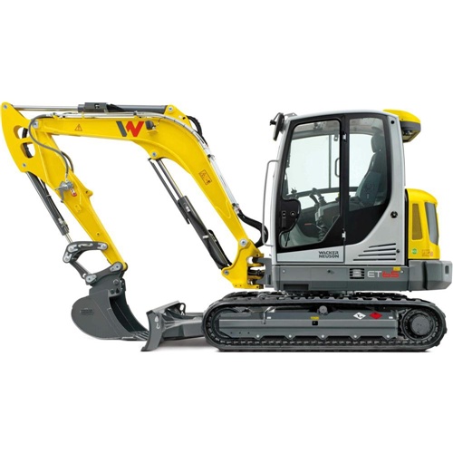 Bager Siku SUPER Wacker Neuson ET65 (rumen/siv)