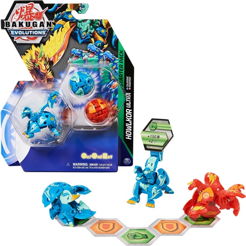 Bakugan Evolutions Začetni set s 3 Bakugani (6063601)