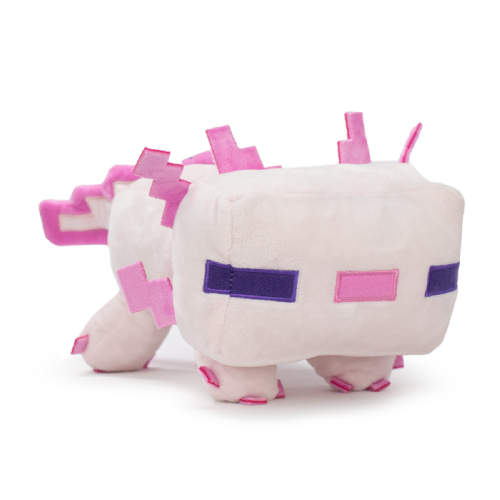 Plišasta igrača Barrado Minecraft Axolotl, 30 cm, licenčni lik iz igre Minecraft