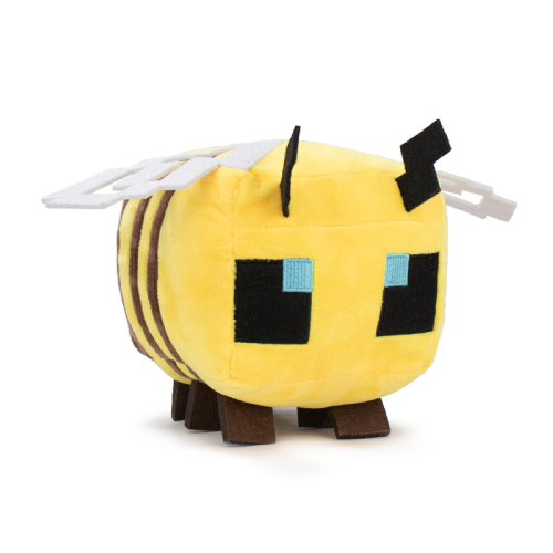 Plišasta igrača Barrado Minecraft Bee, 30 cm, licenčni lik iz igre Minecraft, rumeno-črne barve