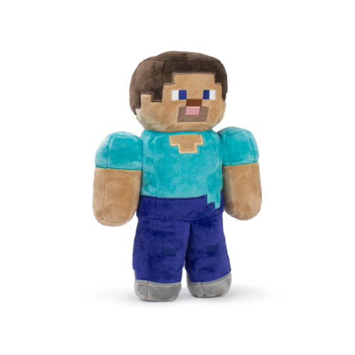 Plišasta igrača Barrado Minecraft Steve, 30 cm, licenčni lik iz igre Minecraft