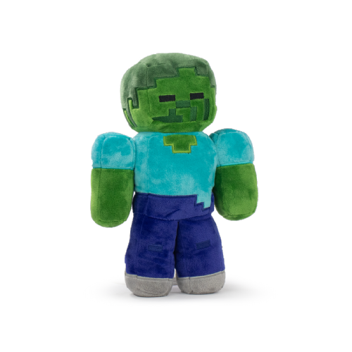 Plišasta igrača Barrado Minecraft Zombie, 30 cm, licenčni lik iz igre Minecraft, zelene barve