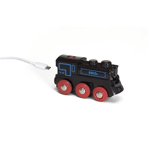 Baterijska lokomotiva z USB Brio (33599)