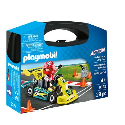 PLAYMOBIL® Action - Voznik gokarta (9322)