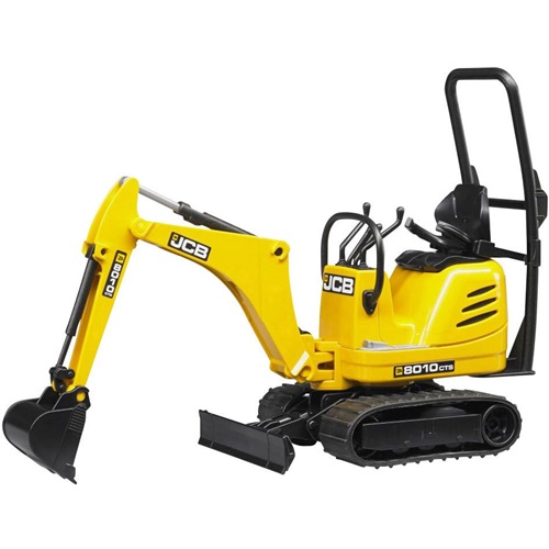 Bruder JCB mikro kopač 8010 CTS, rumen (62003)