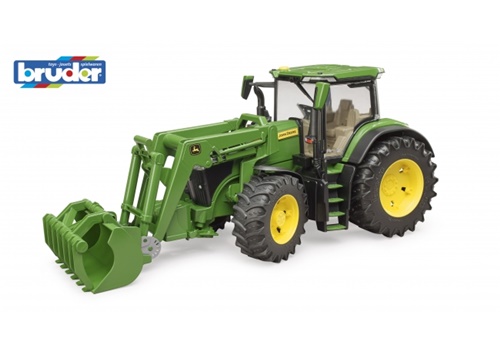 BRUDER traktor 7R 350 s prednjim nakladalcem (03151)
