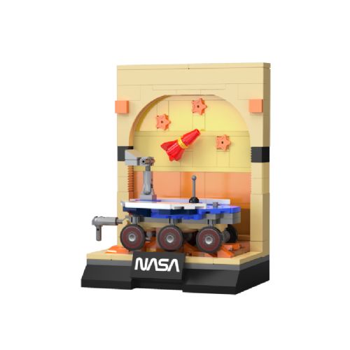 Vozilo Mars Rover CaDa model C56045W, 153 kosov, uradno licenciran statični model, kompaktna velikost