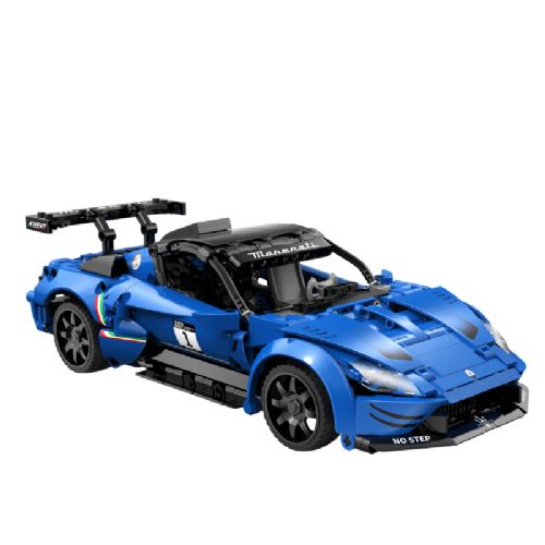 Sestavljiv RC dirkalni avto CaDA Maserati GT2 C57013W, 1:14, 549 kosov, uradna licenca Maserati, APP in 2,4 GHz daljinec