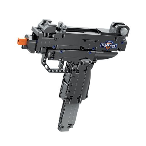 Model iz kock CaDA Micro UZI C81008W, 359 kosov, delujoč sprožilec, izstreljevanje plastičnih izstrelkov
