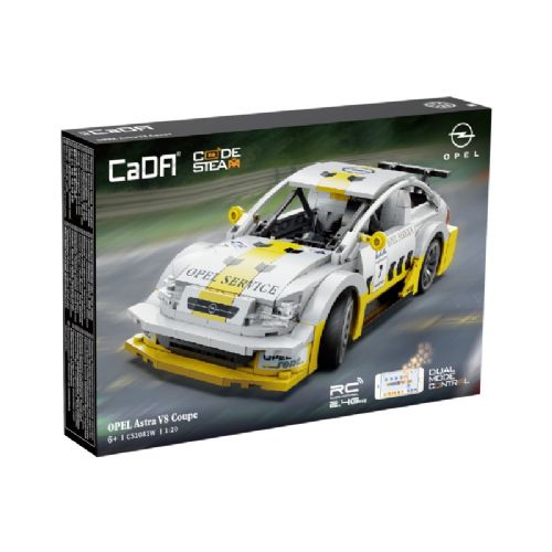 RC model avtomobila CaDA C51081W Opel Astra V8 Coupe, merilo 1:20, 330 kosov, 2.4G in Bluetooth upravljanje