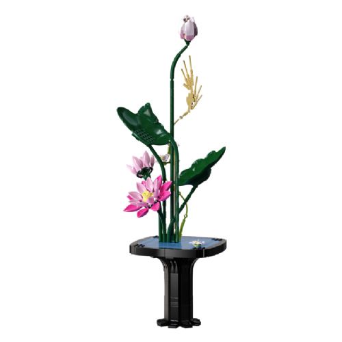 Dekorativne poletne rože iz kock CaDA C59024W, Oriental Floral Art Summer, 751 kosov, 3 postavitve
