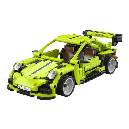 Sestavljiv model CaDA Pull-back dirkalni avto C52024W, 387 kosov, 1:18, vzmetni pogon