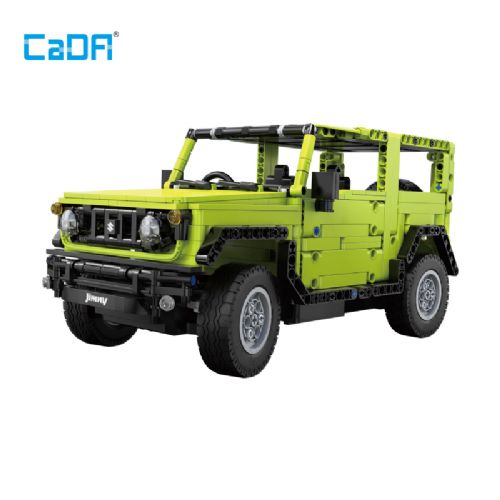Avtomobil CaDa Suzuki Jimny model C51201W, 579 kosov, daljinsko in aplikacijsko upravljanje, LED luči
