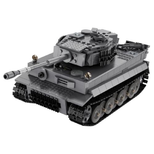 Tank CaDa Tiger Tank model C61071W, 925 kosov, 1:35 motoriziran model, daljinsko vodenje, 360° kupola