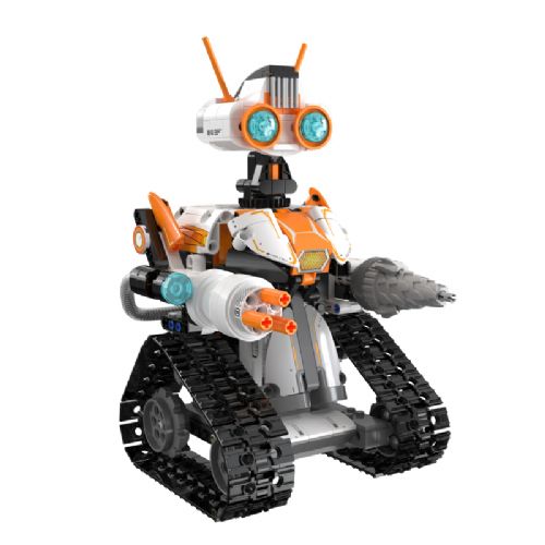 Model iz kock CaDA Z-BOT Code Robot C83002W, 462 kosov, RC + APP upravljanje, LED osvetlitev, programiranje