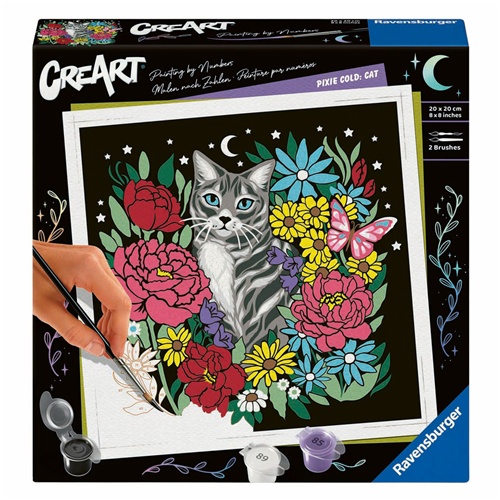 CreArt  Ravensburger - Pixie Cold: Mačka, od 12. let