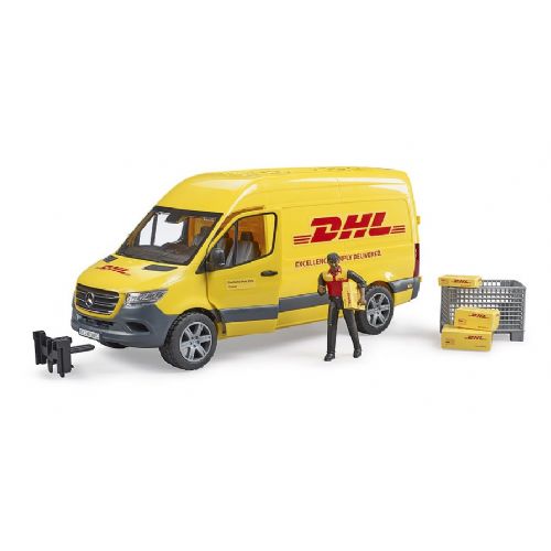 BRUDER MB Sprinter DHL vozilo s figuro (02671)